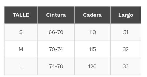 Short rayado Inquieta